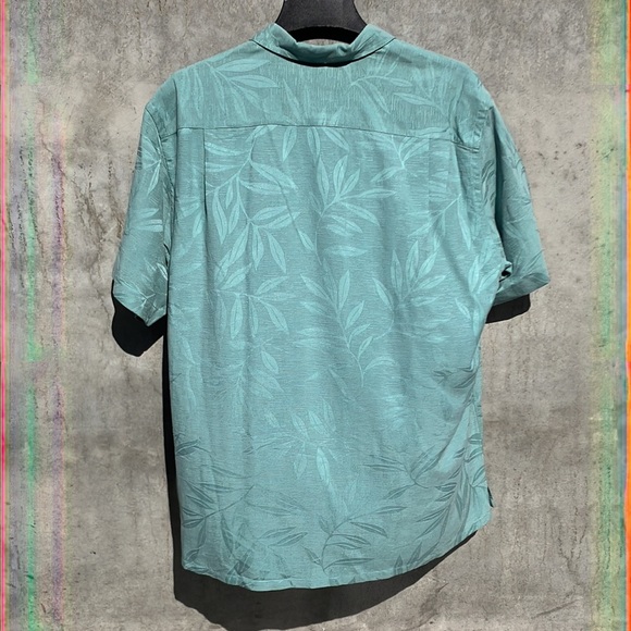 Gorgeous 100% Silk SS Shirt Mens size L - Picture 5 of 10